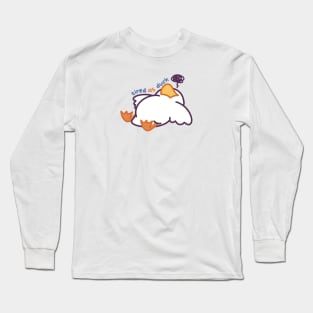 Tired as Duck Long Sleeve T-Shirt